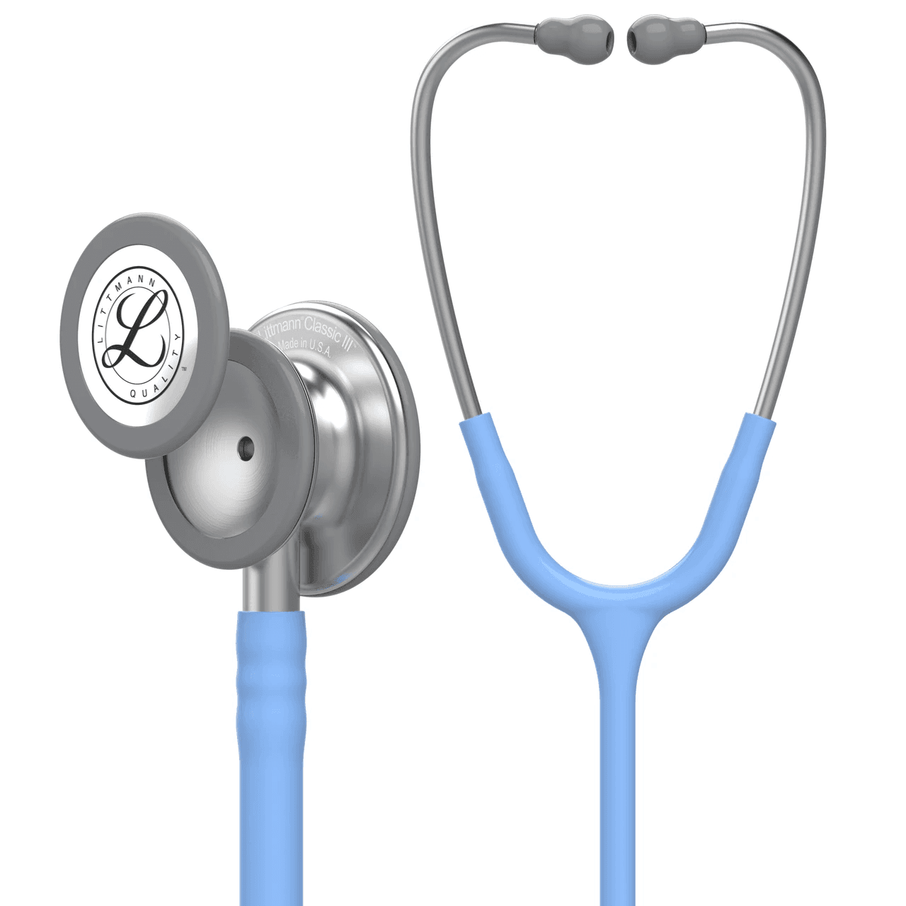 3M Littmann Classic III stethoscope in Ceil Blue