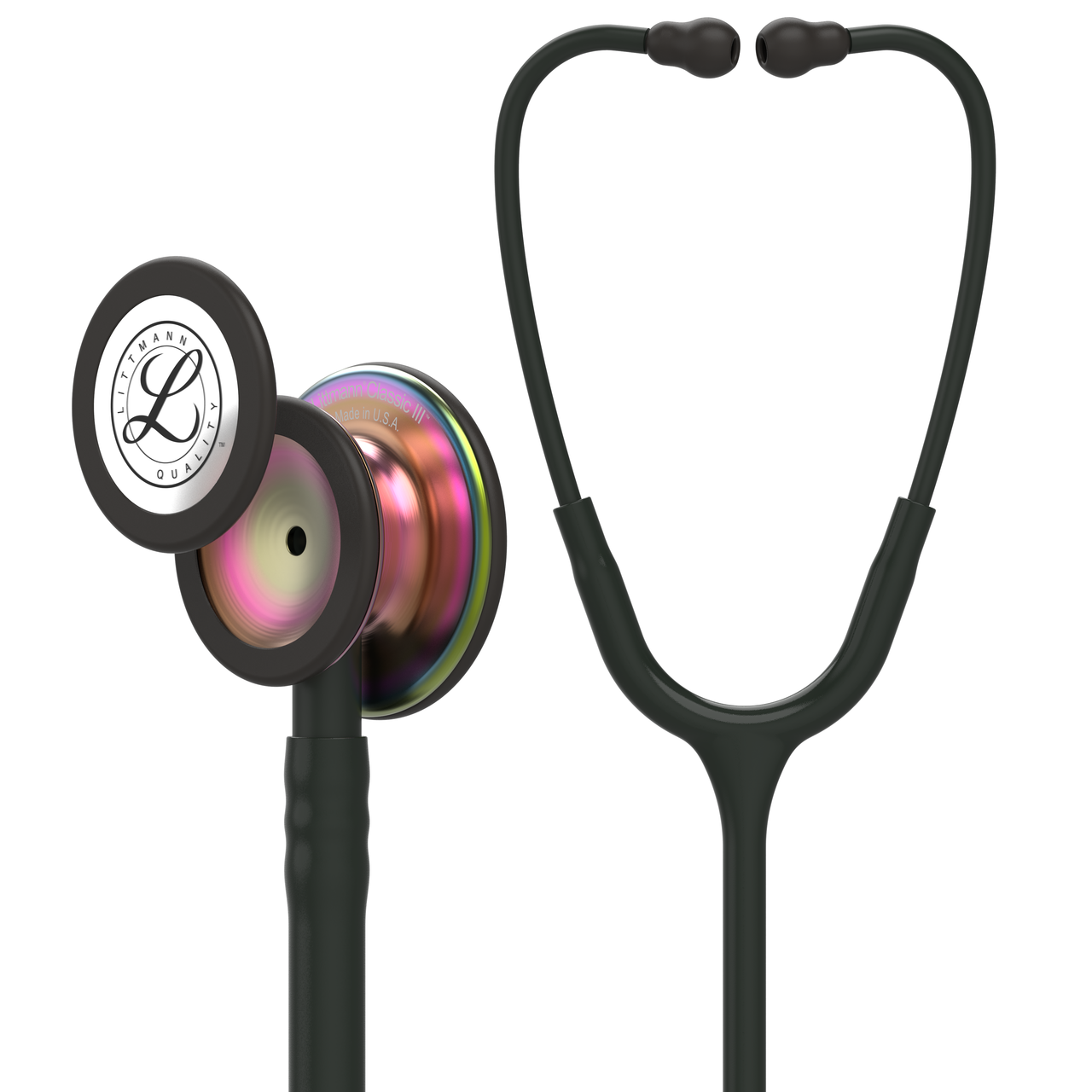 3M Littmann Classic III — Rainbow Black